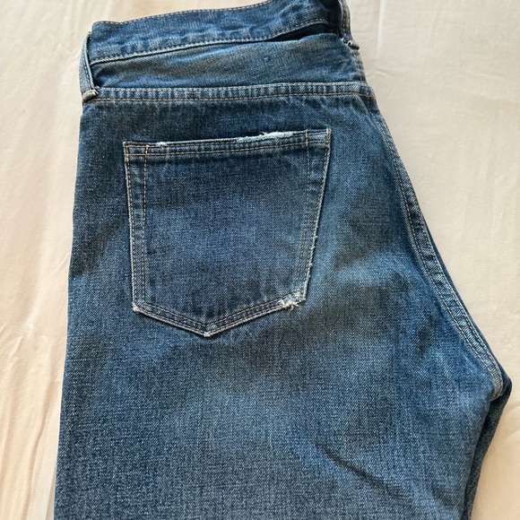 Chimala Vintage Wash Button Fly Jeans | Japanese Denim | Size 28 - Picture 4 of 9